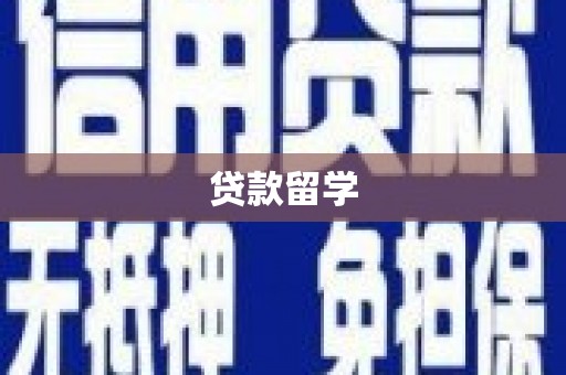 白山贷款留学
