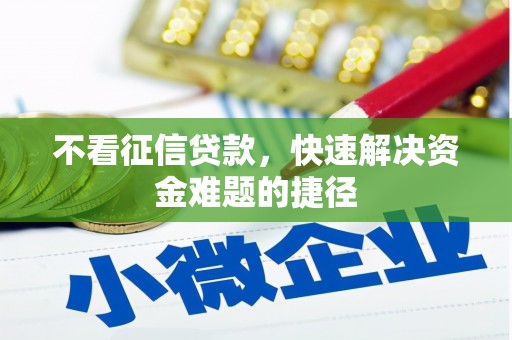 白山不看征信贷款，快速解决资金难题的捷径
