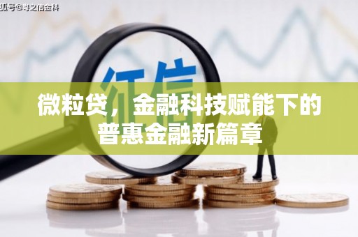 白山微粒贷，金融科技赋能下的普惠金融新篇章