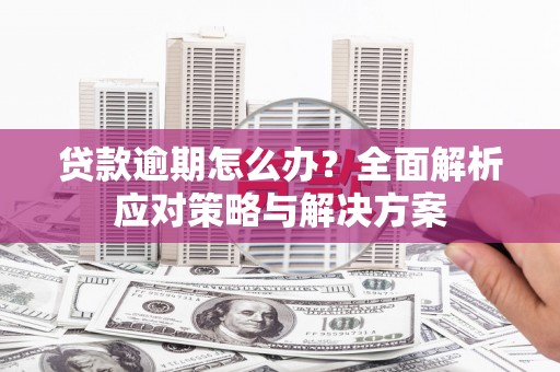 白山贷款逾期怎么办？全面解析应对策略与解决方案