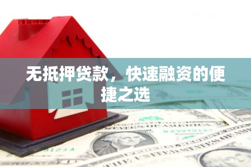 白山无抵押贷款，快速融资的便捷之选