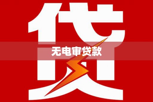 白山无电审贷款