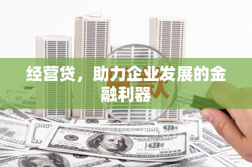 白山经营贷，助力企业发展的金融利器