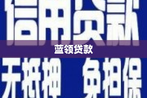 白山蓝领贷款
