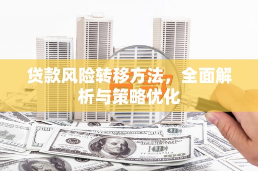 白山贷款风险转移方法，全面解析与策略优化
