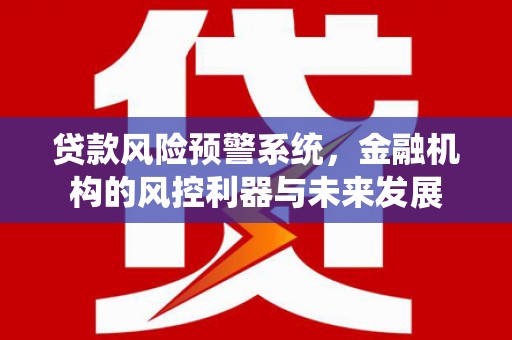 白山贷款风险预警系统，金融机构的风控利器与未来发展