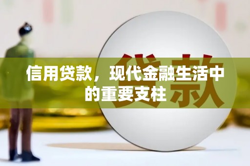 白山信用贷款，现代金融生活中的重要支柱