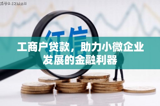 白山工商户贷款，助力小微企业发展的金融利器