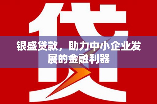 白山银盛贷款，助力中小企业发展的金融利器