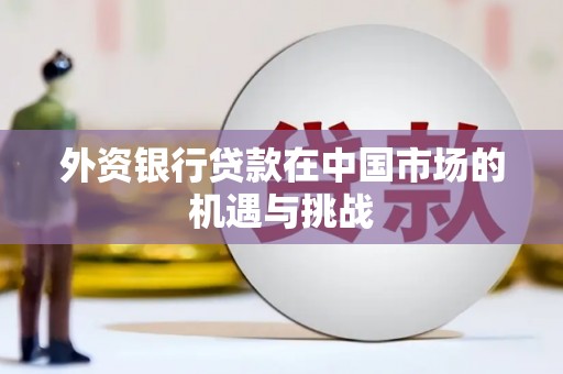 白山外资银行贷款在中国市场的机遇与挑战