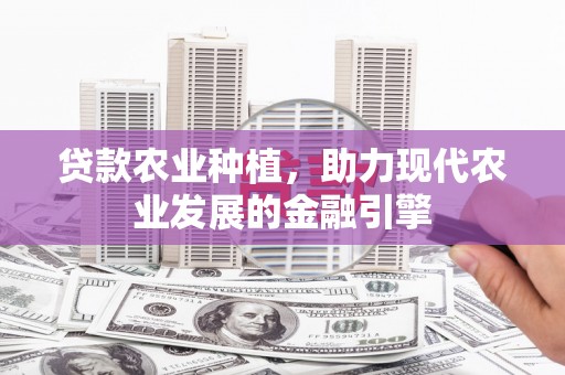 白山贷款农业种植，助力现代农业发展的金融引擎