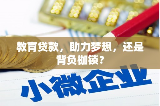 白山教育贷款，助力梦想，还是背负枷锁？