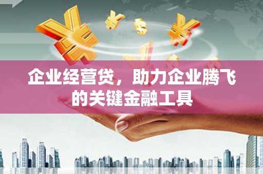 白山企业经营贷，助力企业腾飞的关键金融工具