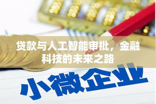 白山贷款与人工智能审批，金融科技的未来之路