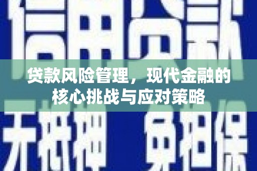 白山贷款风险管理，现代金融的核心挑战与应对策略