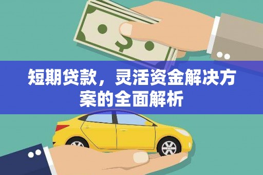 白山短期贷款，灵活资金解决方案的全面解析