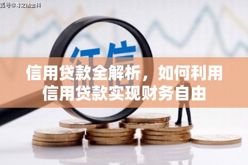 白山信用贷款全解析，如何利用信用贷款实现财务自由
