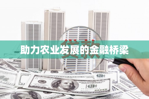 白山助力农业发展的金融桥梁