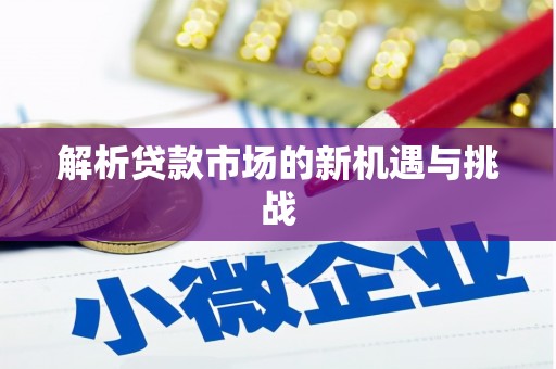 白山解析贷款市场的新机遇与挑战